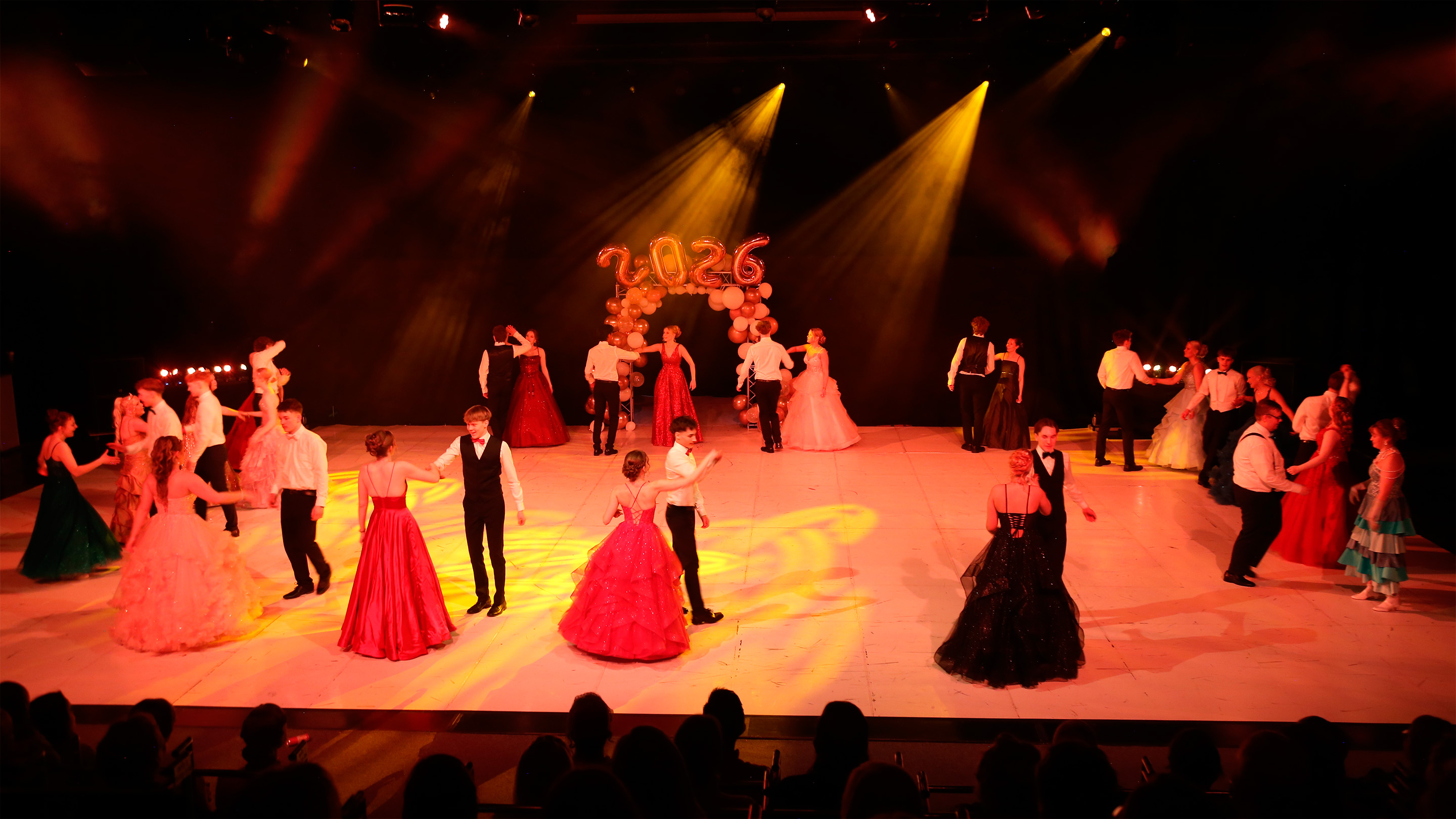 Ähtärihallin valoshowta